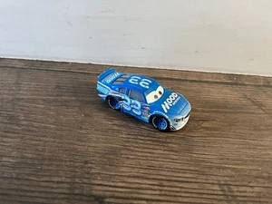 Disney Pixar Cars Dud Throttleman Mood Springs #33 Maßstab 1:55 blau Spielzeugauto - Bild 1 von 4