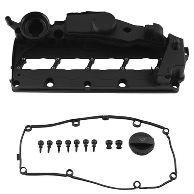 Engine Head Cover for VW Audi 2.0 TDI Quattro 03L103469K with Gasket Set - Image 1 of 4