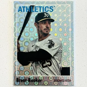 2024 Topps Archives Black Foil Parallel 132 BRENT ROOKER Athletics - Picture 1 of 1