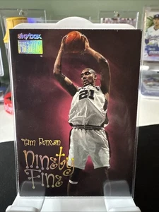 1998-99 Skybox x Premium Tim Duncan Ninety Fine #206 Spurs - Bild 1 von 2