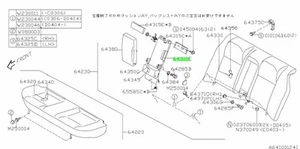 Frame Center Through For: Subaru Impreza GDA GDB WRX STI 01-07 - Picture 1 of 1