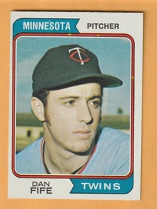 Dan Fife Minnesota Twins 1974 Topps #421 Michigan Wolverines - Bild 1 von 2