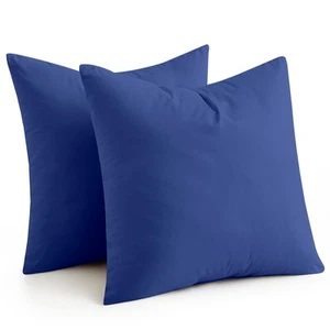 ® Feather Throw Pillow Inserts, 100% Cotton Set of 2 Bed and Couch Decorative... - Picture 1 of 7