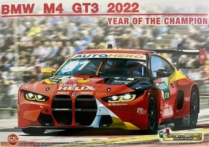 Platz NuNu PN24045 1/24 Scale Model Car Kit BMW M4 GT3 2022 DTM Champion - Picture 1 of 6