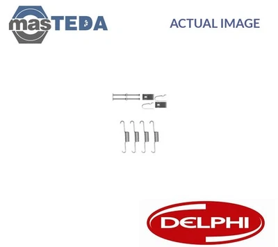 LY1398 BRAKE DRUM SHOES FITTING KIT REAR DELPHI NEW OE REPLACEMENT - Image 1 of 4