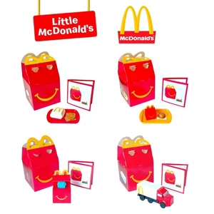 Little McDonald's Happy Meal 2025 Lot 4 Überraschungen Hamburger McNugget Van - Bild 1 von 5