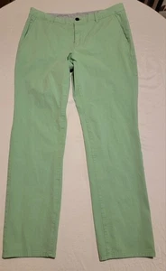 Bonobos Herren 34x32 Grün Stretch Hose Slim Fit 5 Pocket Chino Golf Freizeit - Bild 1 von 9