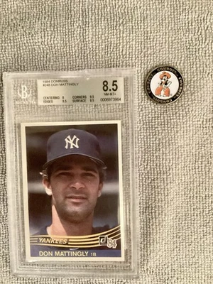 1984 Donruss - Don Mattingly #248 (RC) BGS 8.5 - Image 1 of 2