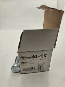 (QTY 10) NAPA Solutions 7/16-20 Serrated Wheel Stud 641-1017 - Picture 1 of 4