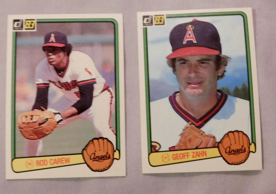 1983 Donruss California Angels Baseball Card Pick one - Image 1 of 1