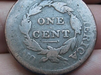 1810 Classic Head Large Cent Penny- Normal Date, About Good Details - Image 1 of 4