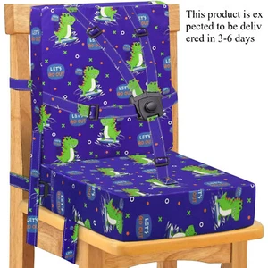 Toddler Booster Seat for Dining Chair, 5 Point Buckle Stronger Security - Picture 1 of 5