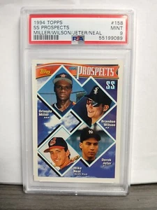 1994 Topps SS Prospects #158 SS Prospects Derek Jeter PSA 9 Mint - Picture 1 of 3