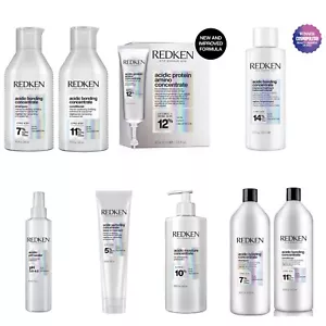 Redken Acidic Bonding Concentrate Shampoo,Conditioner & Treatment 300ml-1000ml - Picture 1 of 16