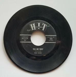 Bobby Brooks TELL ME WHY BE ANYTHING (BUT BE MINE) 45 rpm Music Programming Bin5 - Picture 1 of 2