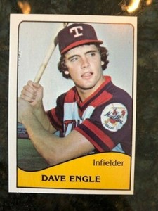 1979 TCMA Toledo Mud Hens #7 DAVE ENGLE 