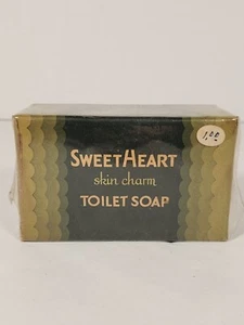 Barra de jabón de inodoro vintage con encanto para piel marca Sweetheart sin abrir - nos - Imagen 1 de 6