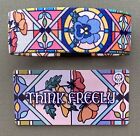 ZOX - STRAP & CARD - THINK FREELY  #0369  - MED WRISTBAND *NEVER WORN*  UK  RARE