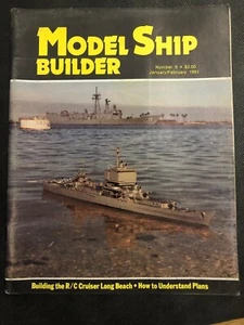 MODEL SHIP BUILDER Magazine Issue 9 Jan 1981 - RC Cruiser Long Beach - Picture 1 of 1