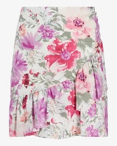 Express Floral Mini Skirt Women’s Size 6 - Picture 1 of 5