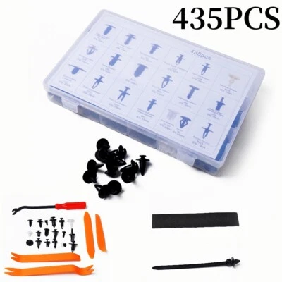 US 435× Car Door Panel Bumper Retainer Push Pin Trim Rivet Screw Clip Fasteners - Image 1 of 4