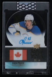 2022-23 Upper Deck UD Clear Cut Pride of Canada Autograph #PC-OP Owen Power /99 - Picture 1 of 1