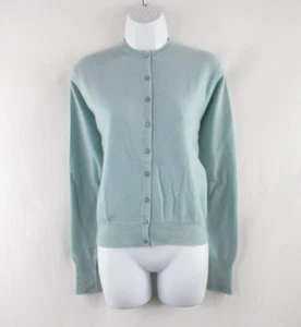 VTG Selfridges styled by Pringles 100% Cashmere Buttoned Cardigan Sweater #K598 - Picture 1 of 10
