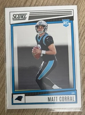 2022 Score - Rookies #302 Matt Corral (RC) - Image 1 of 2