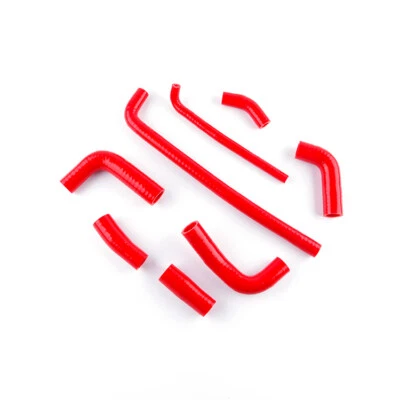 Kit radiador manguera silicona rojo Fit 08-12 Kawasaki Ninja 250R EX250F Foto 1 de 4