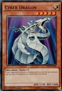 YS15-ENY04 CYBER DRAGON COMMON 1ST EDITION YuGiOh CARD - Picture 1 of 1