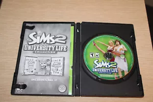 THE SIMS 2 University Life Collection Pacchetto Espansione Gioco PC con Chiave di Installazione - Foto 1 di 5