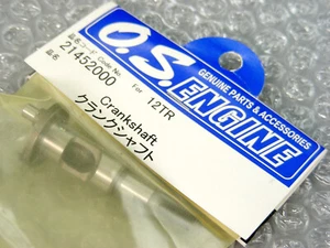 Vintage OS MAX 12TR Standard Threaded Crankshaft RC10GT Associated HPI Nitro RS4 - Picture 1 of 4