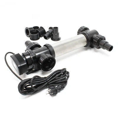 SunSun CUV-736 UVC Stérilisateur Clarificateur Inox bassins Lampe 36W UVC