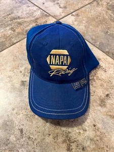New NAPA Racing Hat Strapback Blue Baseball Cap Embroidered Logo 56 28 - Picture 1 of 7