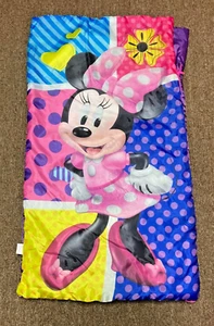 Disney Minnie Mouse Schlafsack, Reißverschluss, kleines Mädchen weich 44" x 24" mehrfarbig - Bild 1 von 6