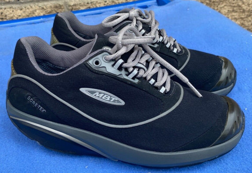 MBT Goretex Rocker Sneakers Scarpe da Ginnastica Nero Donna Taglia 5 5 LEGGI
