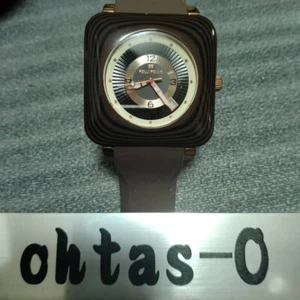 Rare Folli Follie WF7P048 Square Face Watch Brown Rarity Vintage Discontinued - Picture 1 of 12