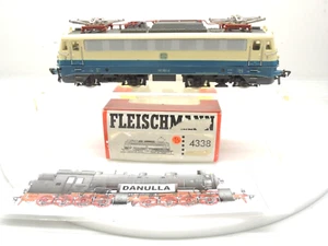 Locomotora eléctrica Fleischmann 4338 HO BR 110 352-2 de DB comprobada ¡lee el texto! EMBALAJE ORIGINAL(B) - Imagen 1 de 14