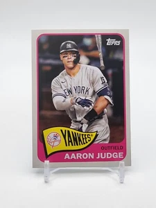Aaron Judge "1965 Topps Redux" 2021 Topps #T65-33 NY Giants (SP) INSERT - Picture 1 of 2