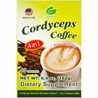 Longreen 4 in 1 Premium Qualität Cordyceps Instantkaffee 10 Beutel x 25 g