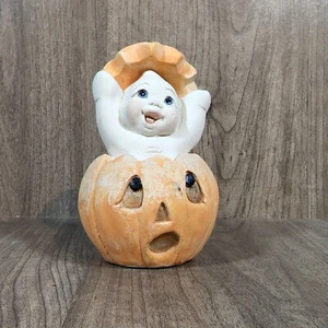 Figura Fantasma en una Calabaza Dreamsicles 10928 Tema Halloween Arte Fundido - Imagen 1 de 3