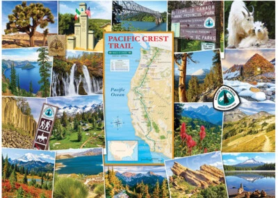 Eurographics Pacific Crest Trail 1000 Piece Jigsaw Puzzle - Image 1 of 2