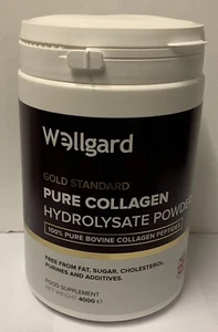 Wellgard Gold Standard Pure Collagen Hydrolysate Powder Unflavoured 400g Sealed - Picture 1 of 2