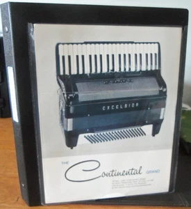 CATÁLOGO DE LÍNEA DE PRODUCTOS EXCELENTE ACORDEÓN 1958 CONTINENTAL, COMOPOLITAN, Heritage - Imagen 1 de 15