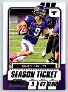 2021 Panini Contenders Draft Picks 43 Adam Thielen Minnesota State Mavericks - Picture 1 of 2