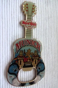 1 MAGNETE HARD ROCK CAFE APRIBOTTIGLIE MÜNCHEN - Foto 1 di 1