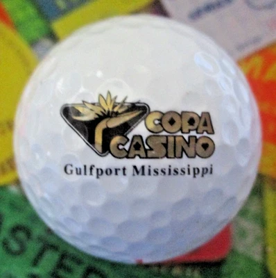 vtg - COPA CASINO - Logo golf ball - Gulfport MS - Image 1 of 2