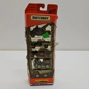 Matchbox Scrapyard 5 Pack Gift Set 35930 Vintage 2000 Diecast Cars Trucks NOS - Picture 1 of 10
