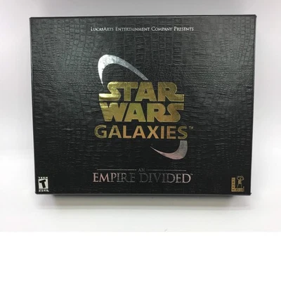 Star Wars Galaxies: An Empire Divided [Collector's Edition] (PC, 2003) CIB - Image 1 of 4