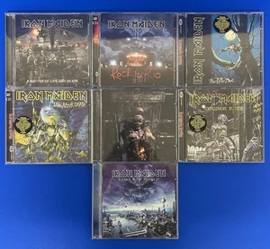 Iron Maiden CD Album Bundle Job Lot Heavy Metal Rock Band Music x7 - Imagen 1 de 17